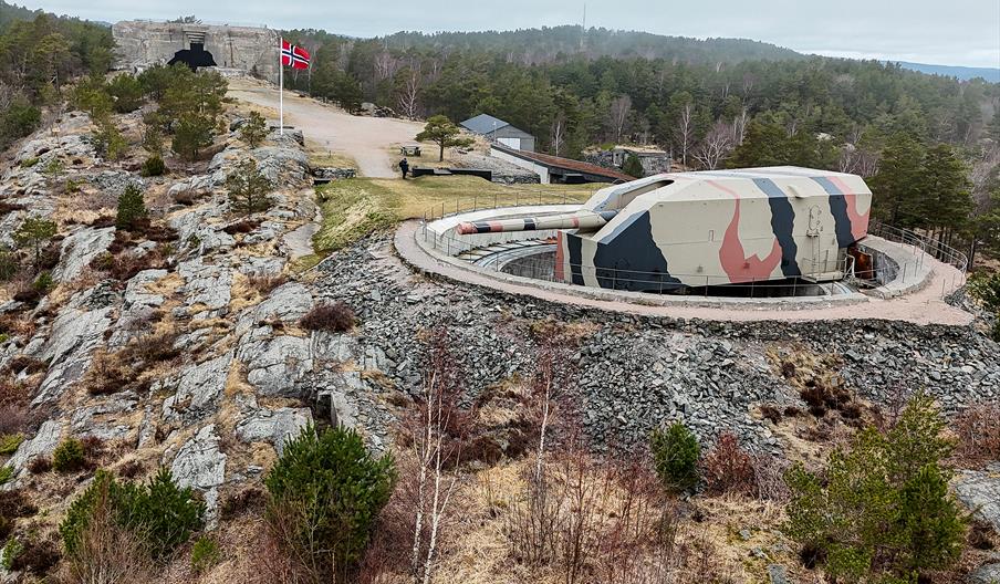 Kristiansand kanonmuseum - Batteri Vara - Foto Steinar Furu