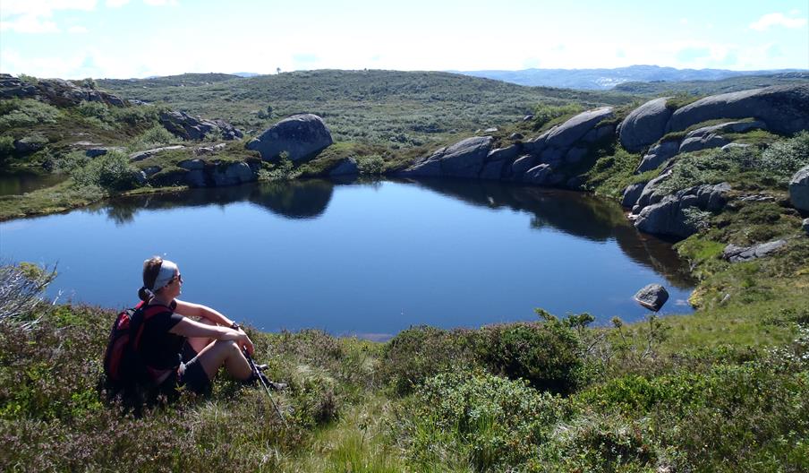 Fjelltur fra Kvinen til Haugen