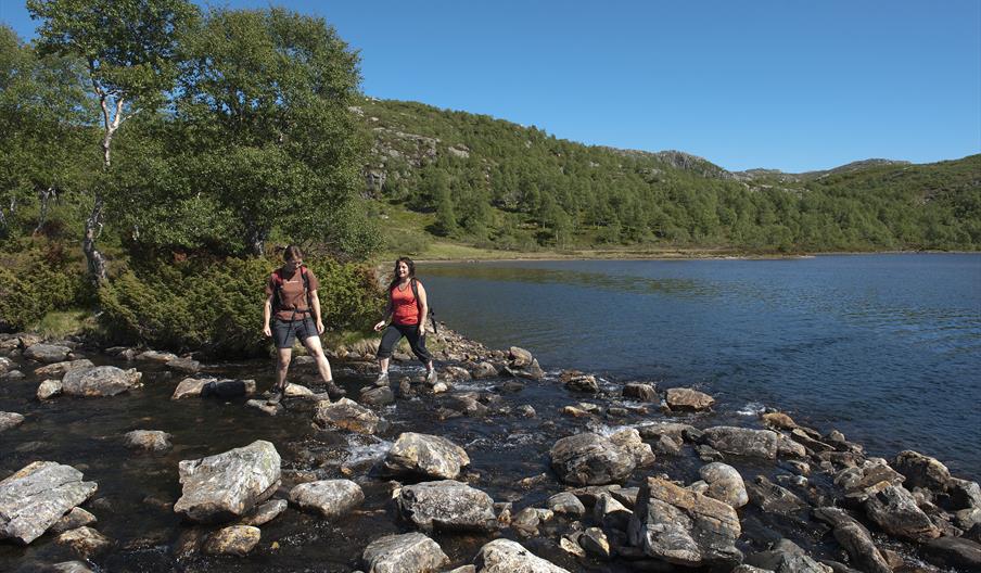 Topptur til Bergehei (Varden)