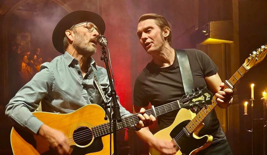 Tom Roger Aadland og Kjetil Steensnæs.