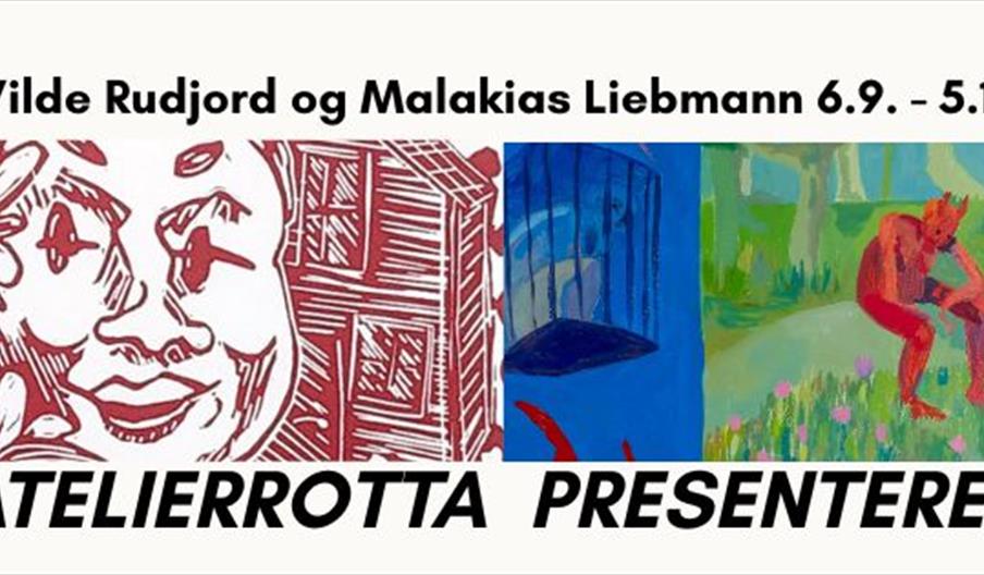 Vilde Rudjord og Malakias Liebmann ATELIERROTTA PRESENTERER