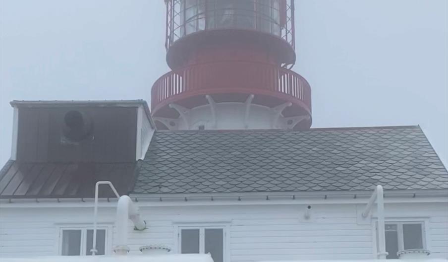 Tåkelur på Lindesnes fyr
