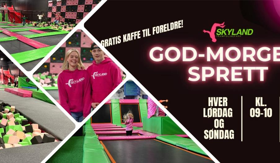 Skyland trampolinepark i Arendal