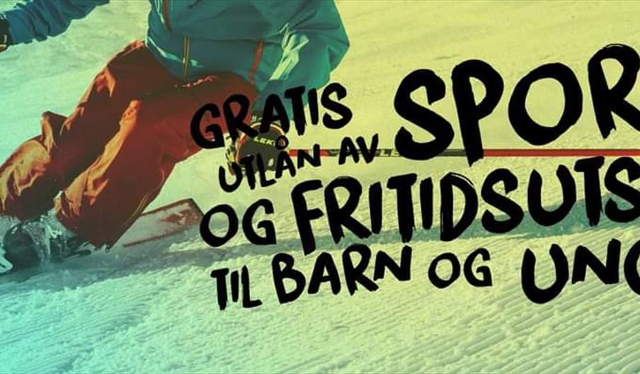 Gratis utlån av sportsutstyr til barn og unge