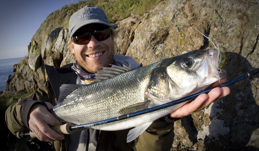 jakt og friluft ansatt med stor fiskefangst