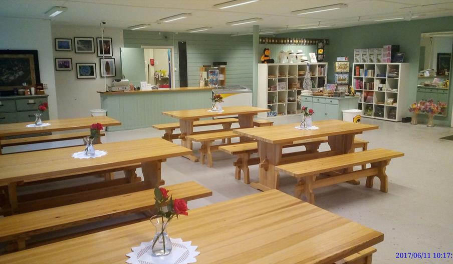Kafé på Norsk Hagebruksmuseum