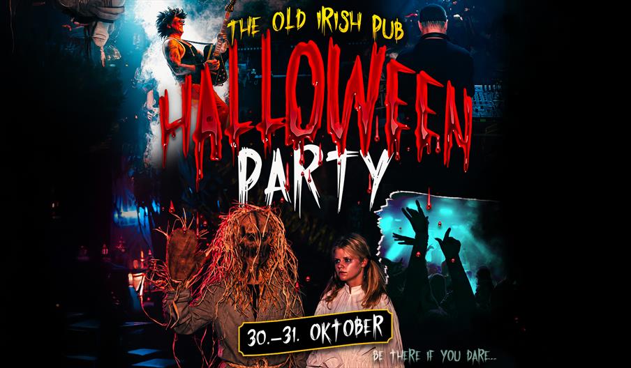 Grafikk: Halloween Party på The Old Irish Pub