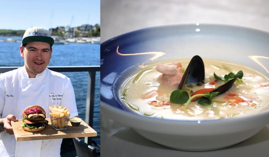Hos Oss - kokk og fiskesuppe