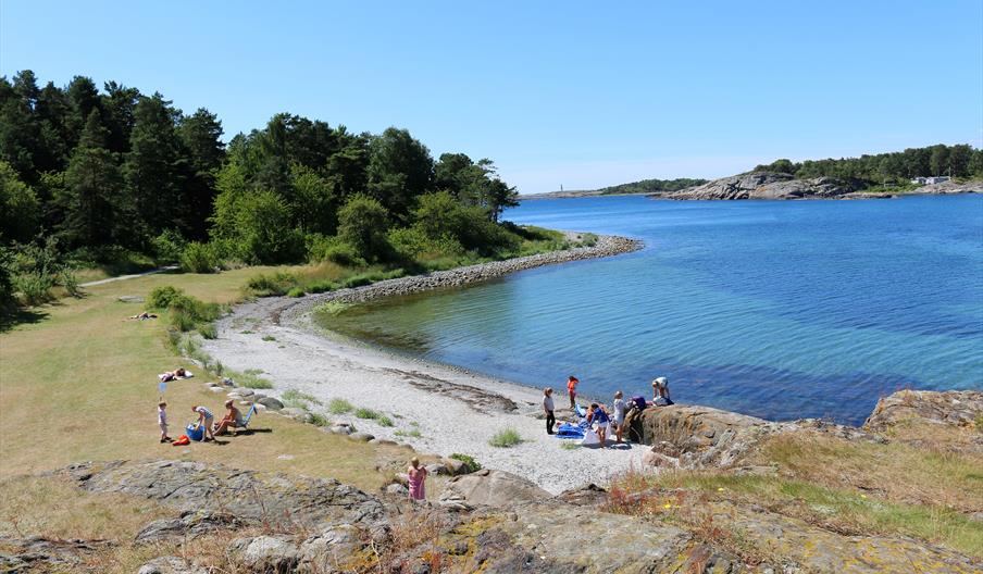 Strand på Hove, Tromøy utenfor Arendal