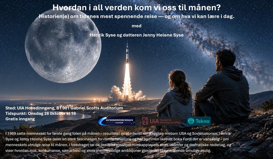 Hvordan i all verden kom vi oss til månen