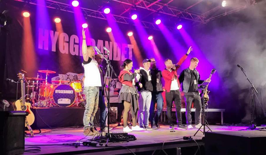 Hyggebandet er klare for Julebordfest