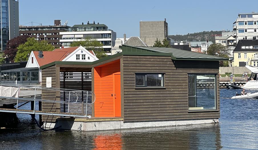 Sentralt plassert i Kristiansand sentrum