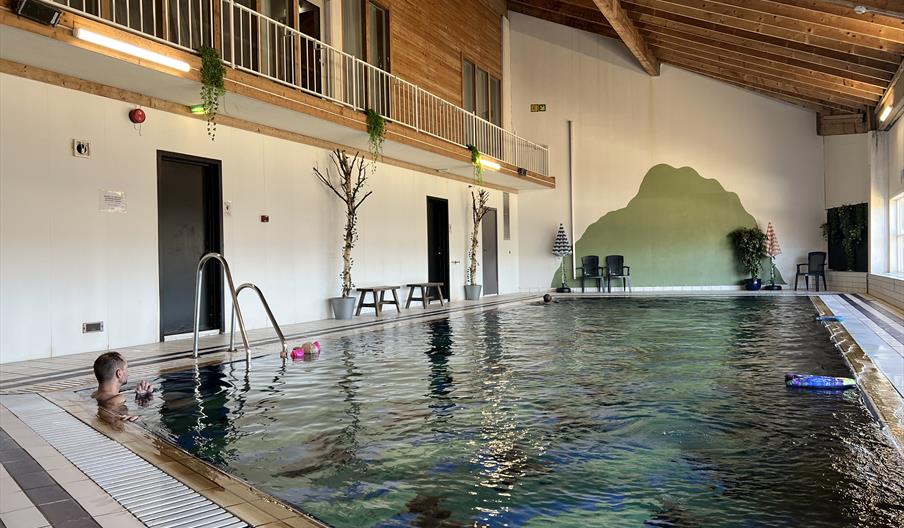 Basseng på Sirdal Høyfjellshotell