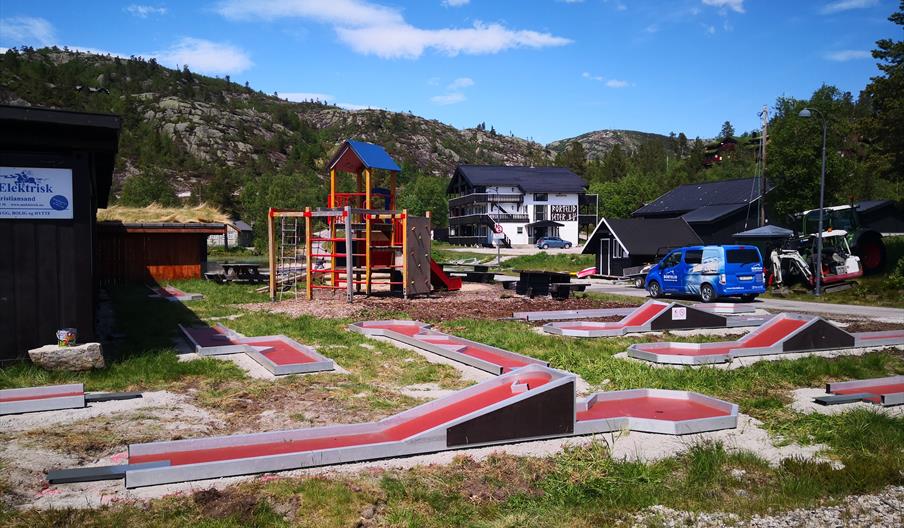 Minigolfbanen