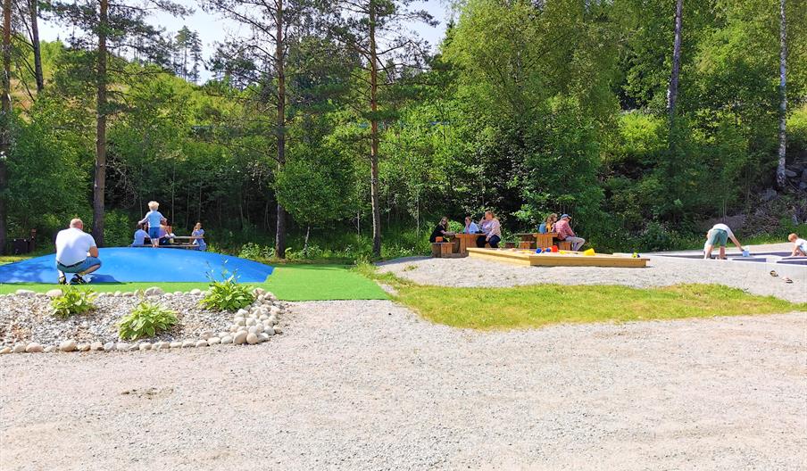 Familiedag på Villakssenteret