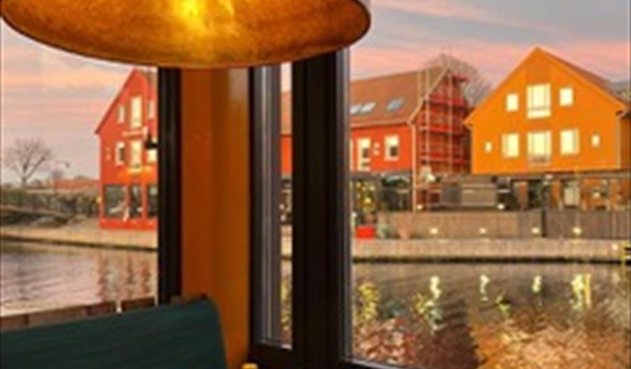 bilde av utsikten fra restauranten