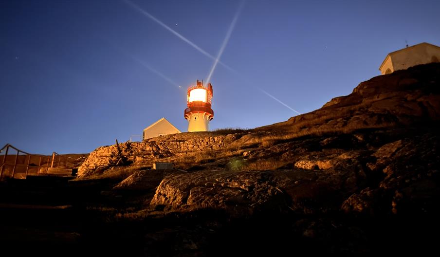 Nattomvisning på Lindesnes fyr
