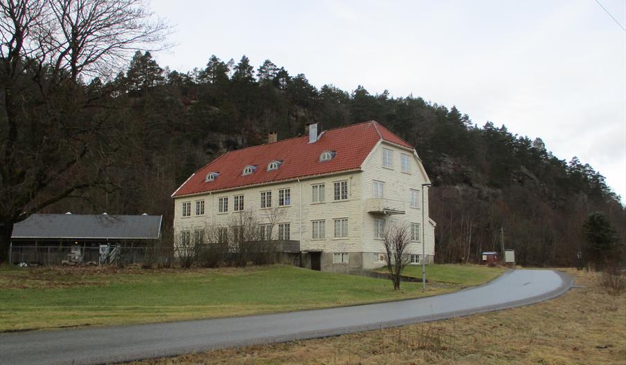 Det tidligere barnehjemmet på Birkelid