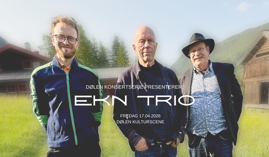 EKN trio, bilde av tre musikere