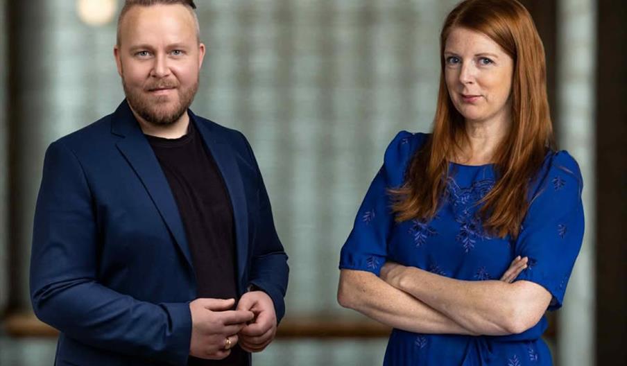 Bilde av Knut-Sigurd Bygland og Berit Bulien Jørgensen