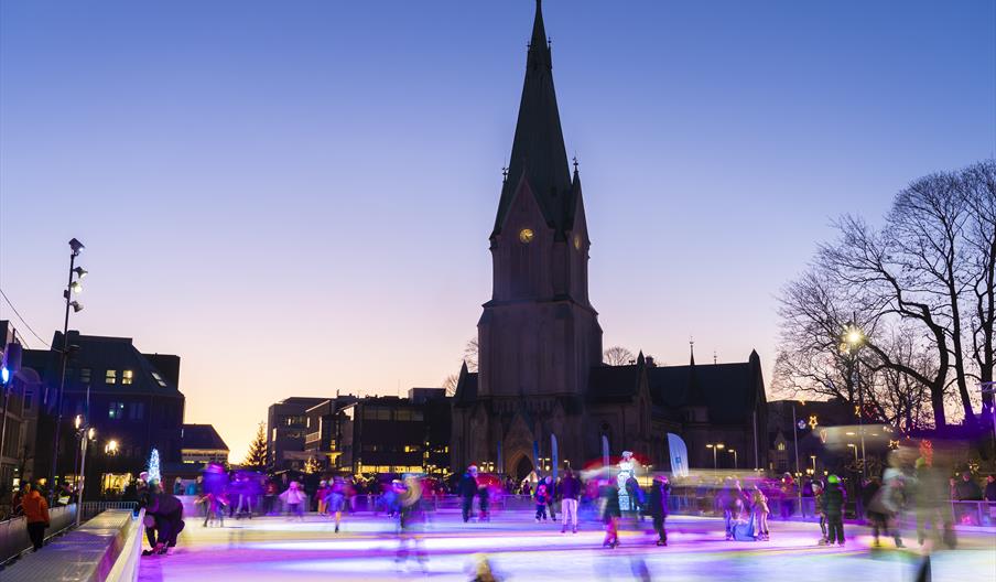 Kompis isbanen i Kristiansand