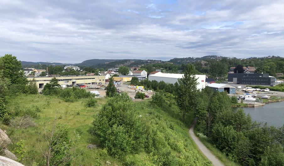 Kongsgård bobilparkering i Kristiansand