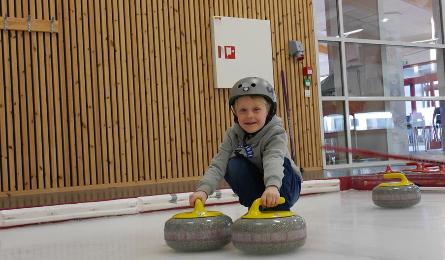 Curling på Idda Arena i Kristiansand