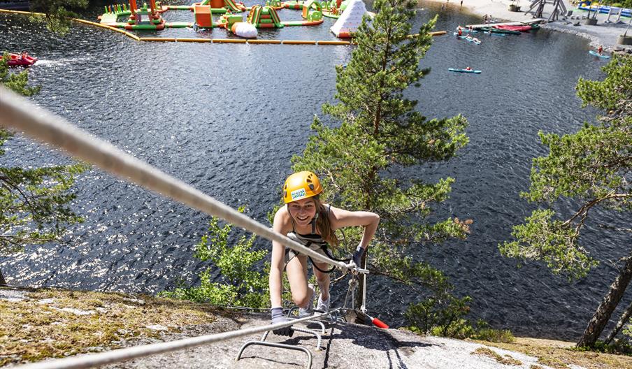 Klatreskogen Grand Park på Evje