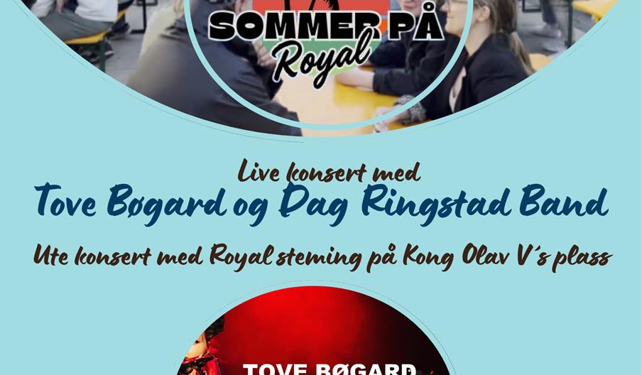 Live konsert med Tove Bøgard og Dag Ringstad Band