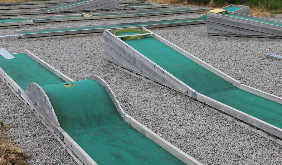 Minigolf i Sirdal