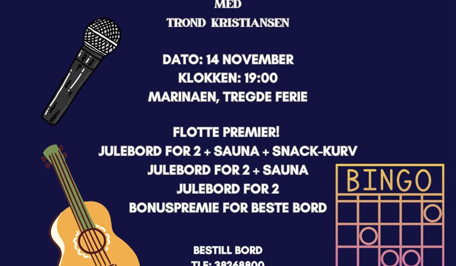 Musikk Bingo på Marinaen