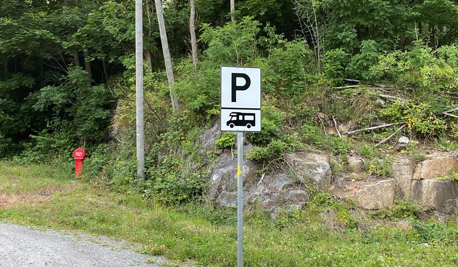 trafikkskilt for bobilparkering