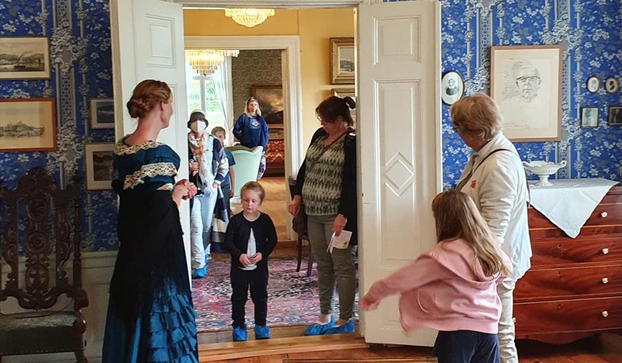 Omvisning på Langsæ gård