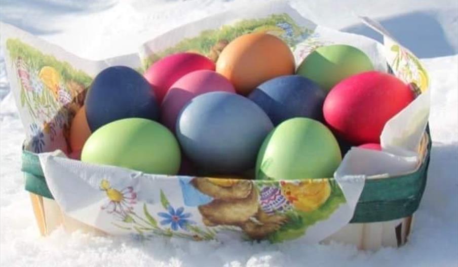 Dekorering av påskeegg!