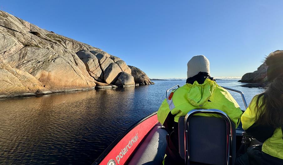 RIB tur til Ryvingen fyr