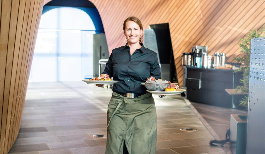 Restaurant Frihavn i Kilden teater og konserthus
