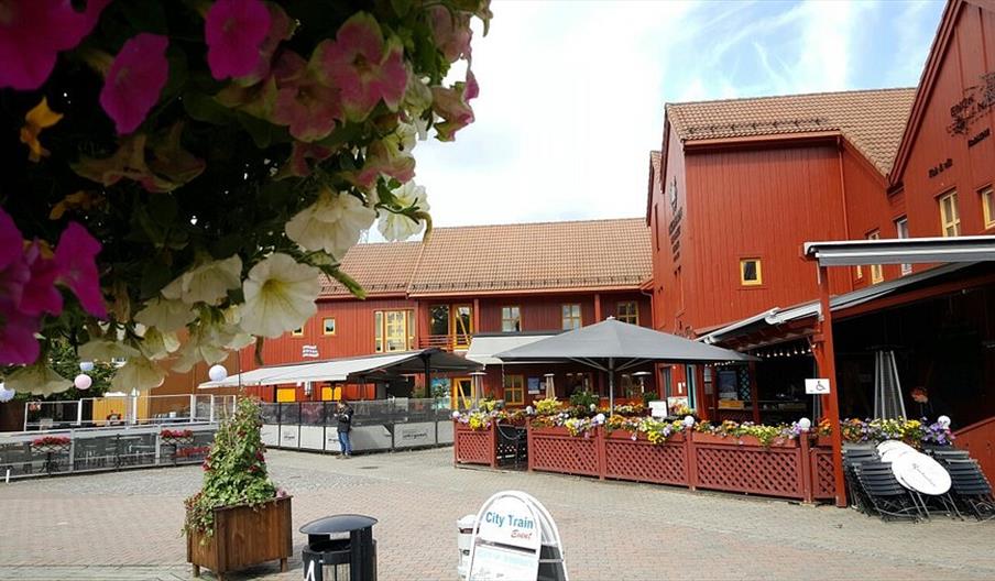 Restaurant Rett i Garnet på Fiskebrygga i Kristiansand