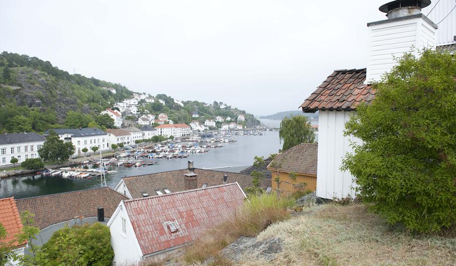 Risør branntårnet panoramisk utsikt