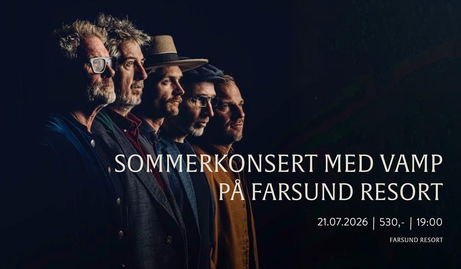 Sommerkonsert med Vamp