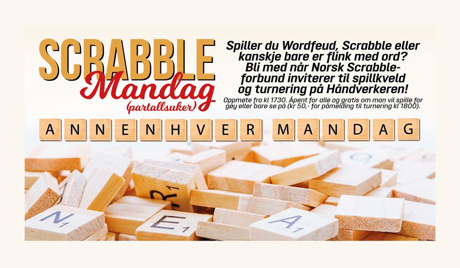 Scrabble-mandag på Håndverkeren