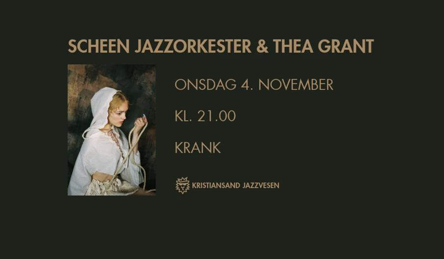 Scheen Jazzorkester & Thea Grant