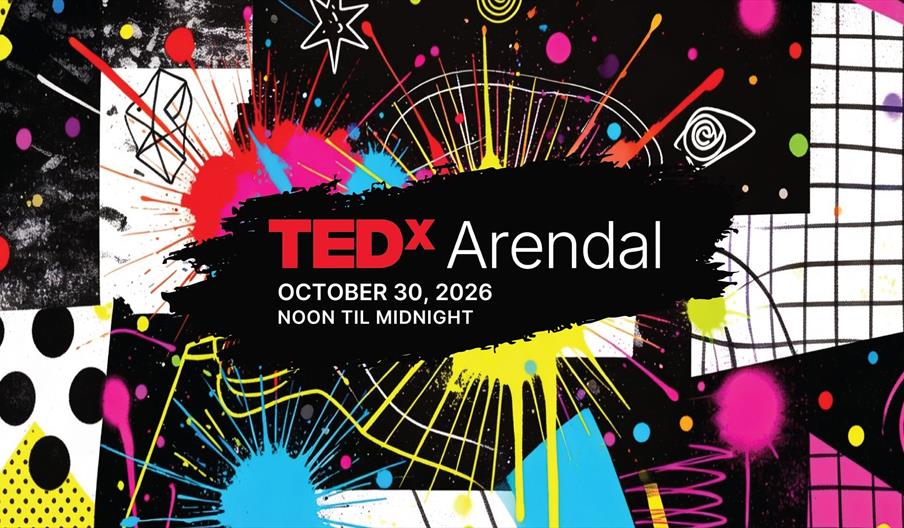 Plakat for TEDx 2026 i Arendal