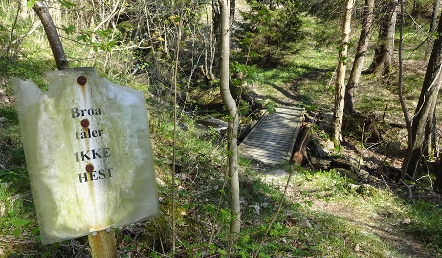 Barnevandrerstien i Grimstad