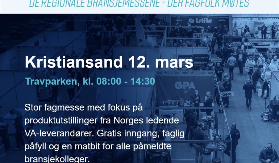 Velkommen til VA Messen i Kristiansand