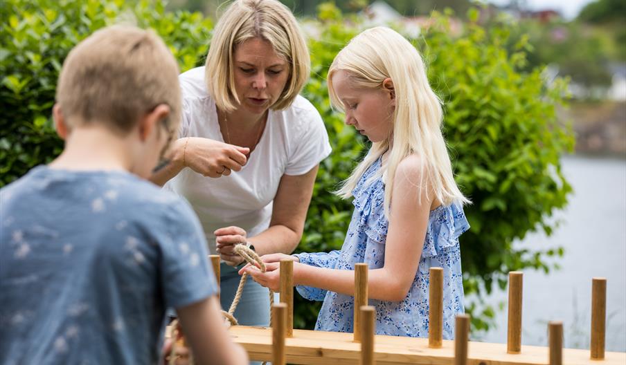 Utforsk museets skatter sammen med barna i sommer! Foto: Visit Sørlandet.