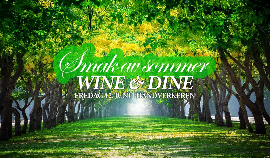 Wine & Dine på Håndverkeren: Smak av sommer | 5-retters