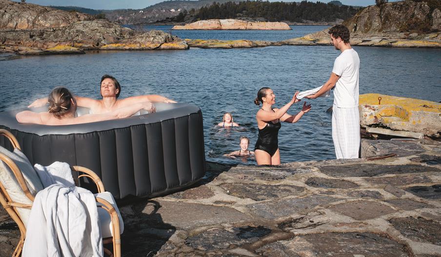 Workation på Sandøya i Tvedestrand