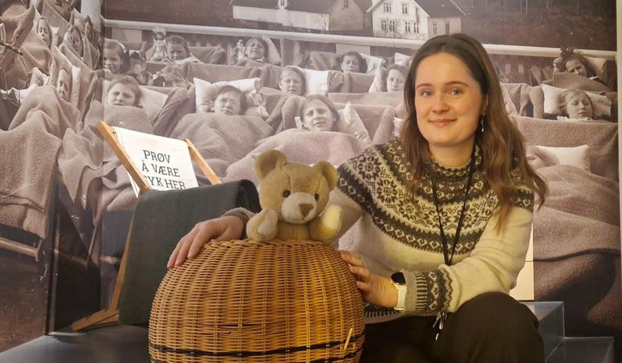 Omvisning i utstillingen Barndom for deg og din baby!