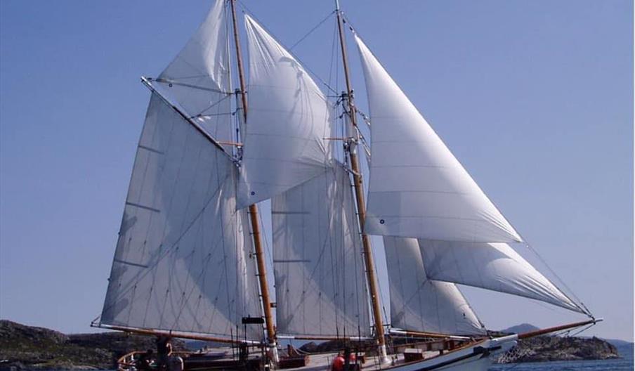 Kystkultur seilas med Skonnerten Aida