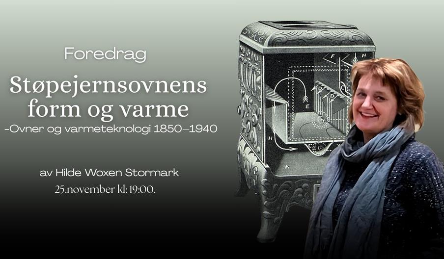 Støpejernsovnens form og varme overskrift